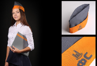 Пилотка Полет фигурная с полной запечаткой