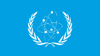 Флаг Международного агентства по атомной энергии (МАГАТЭ) 90х135 см Флаг Международного агентства по атомной энергии (МАГАТЭ) 90х135 см