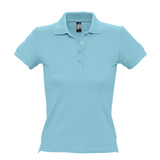 Поло "People" ярко-синий_L