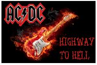 Флаг группы AC DC с надписью HIGHWAY TO HELL 100х150 см Флаг группы AC DC с надписью HIGHWAY TO HELL 100х150 см