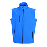 Жилет мужской "TARVISIO MAN", ярко-синий, S, 95% полиэстер, 5% эластан, 320 г/м2