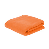 Плед PLAIN; оранжевый; 100х140 см; флис 150 гр/м2 Плед PLAIN; оранжевый; 100х140 см; флис 150 гр/м2