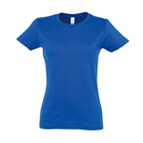 Футболка женская IMPERIAL WOMEN, ярко-синий_S, 100% х/б, 190 г/м2