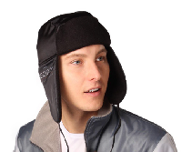 Шапка-ушанка Винтер на флисе взрослая, с полной запечаткой