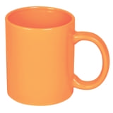 Кружка BASIC, 320мл, оранжевый, тонкая керамика Кружка BASIC, 320мл, оранжевый, тонкая керамика