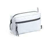 Косметичка KOPEL, белый, 21 x 13 x 8 см, переработанный полиэстер 600D/RPET