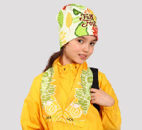 Шарф однослойный детский 10х80 см, с полной запечаткой