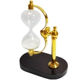 Часы песочные на 3 минуты; 10х6х14 см; металл