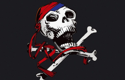 Флаг Кости мертвеца 100х150 см