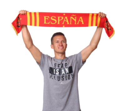 Шарф болельщика Испания 2018