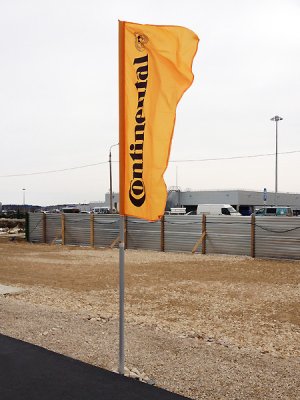 Флагшток мобильный Моби Эконом 3,0 м