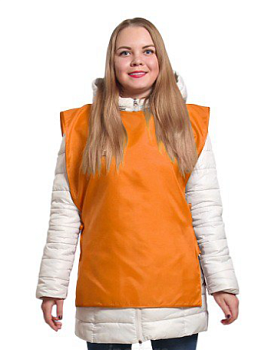 Накидка из шелка 50х70 см, однотонная