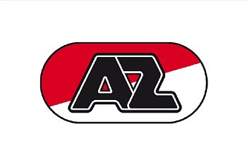 Флаг футбольного клуба Алкмар Занстрек (АЗ) (Нидерланды)